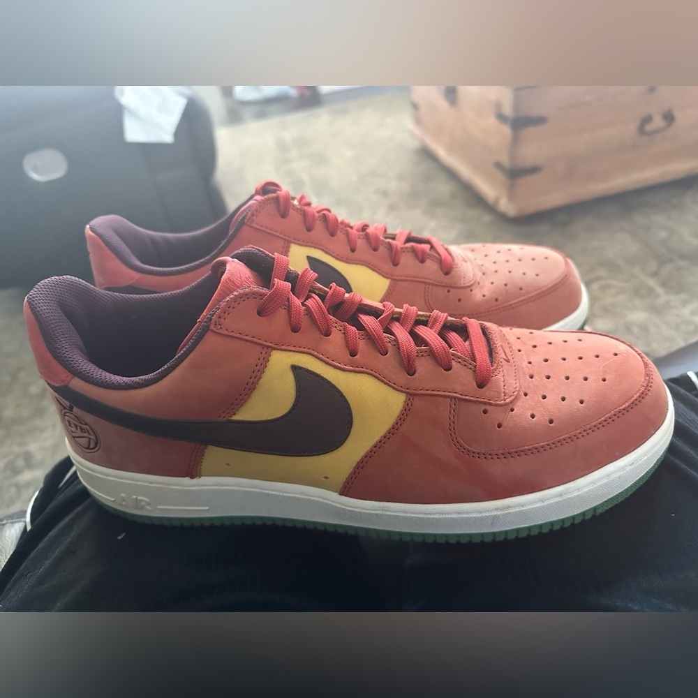 Nike Air Force 1 Retro EYBL Dragon Red AJ1872-600 - Picture 5 of 10